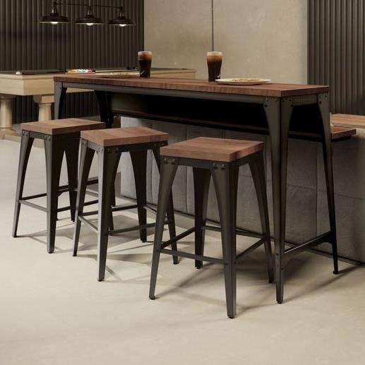 Amisco Industrial Amisco 50765/51+90497/87 Customizable Elwood Living